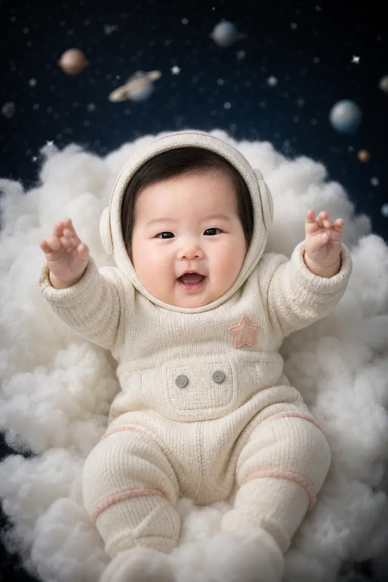 별을 향한 꼬마 우주비행사