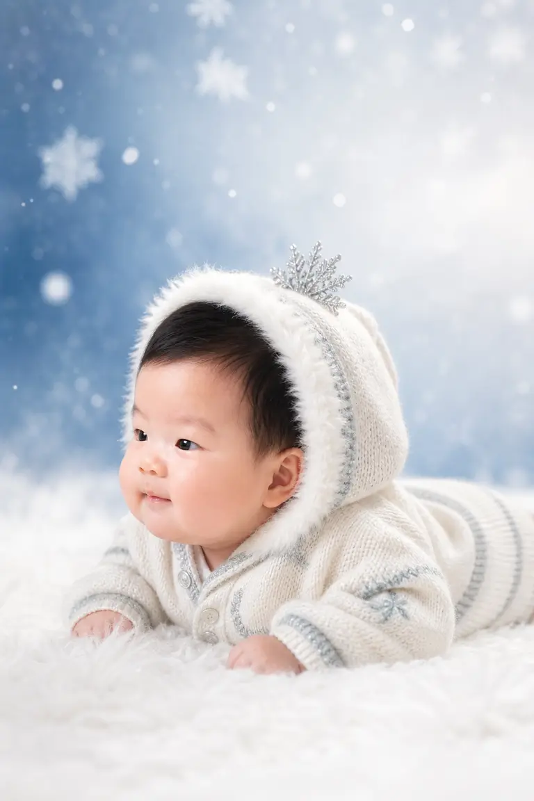 겨울왕국 눈의 아기 (측면)