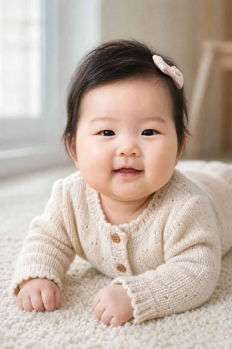 러그 위 터미타임 고개 들기