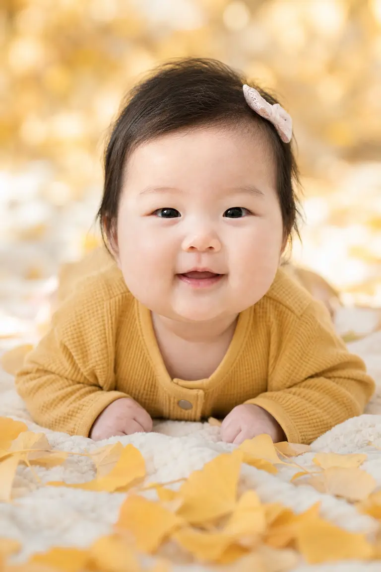 은행잎 터미타임 클로즈업