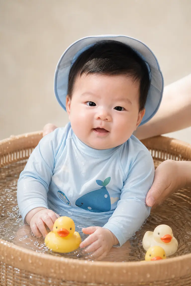 쿨블루 래쉬가드 물놀이