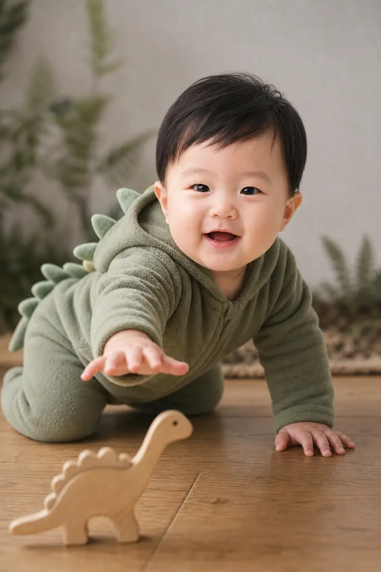 초록 아기공룡 (놀이 탐험)