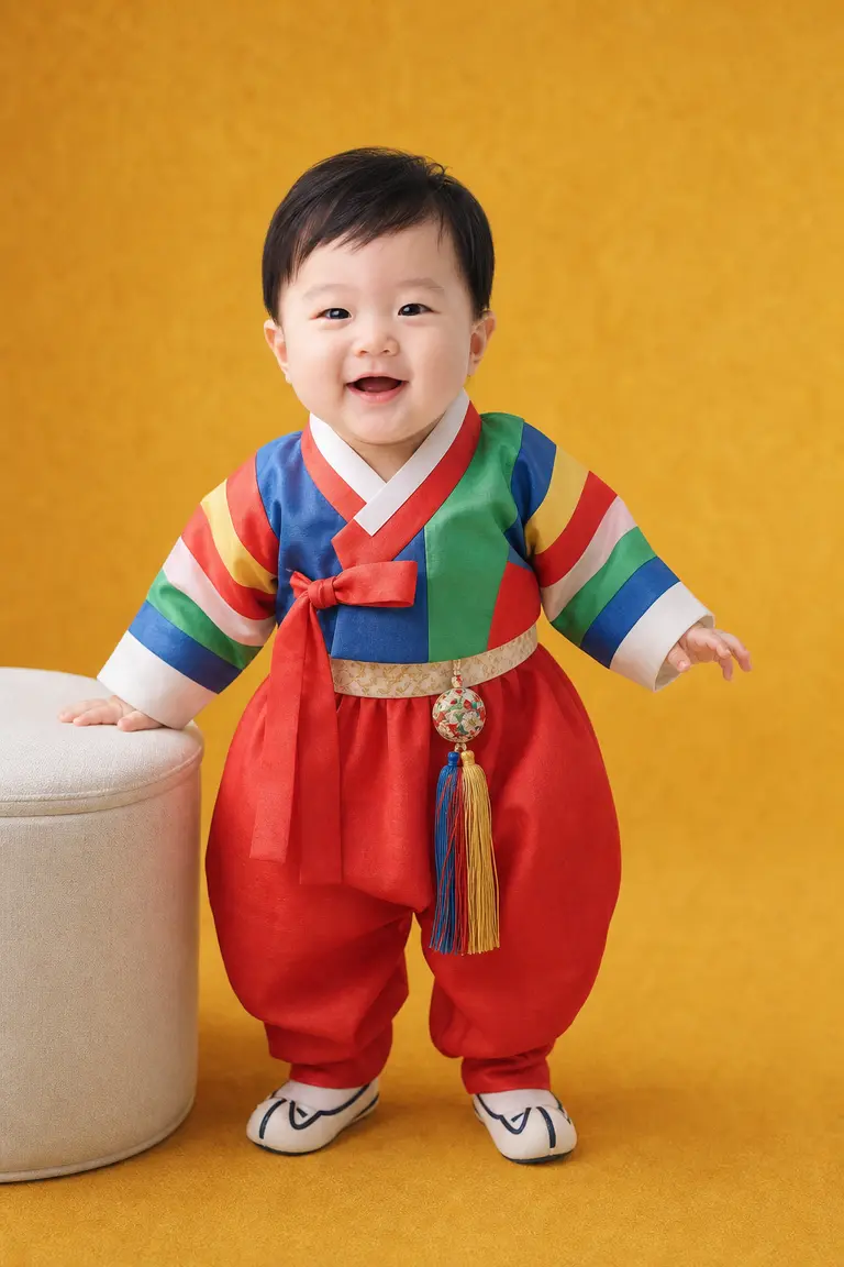 색동 비비드 일어서기