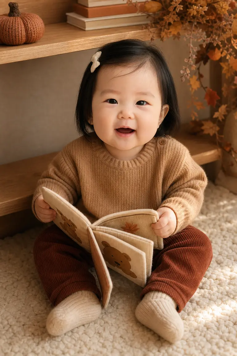 가을 책 읽는 코너