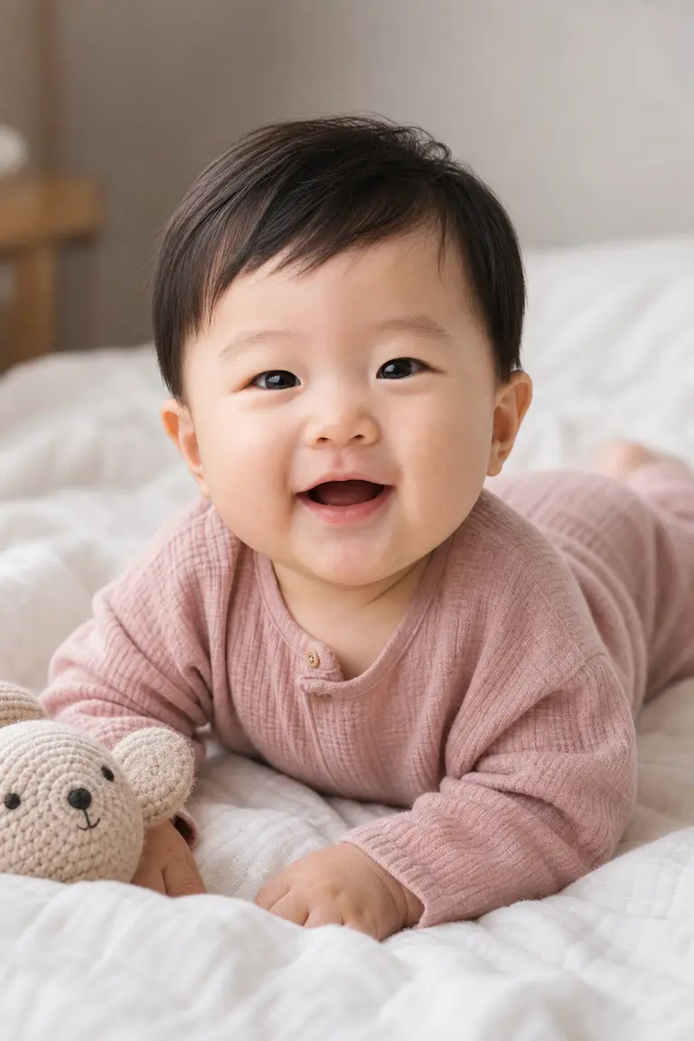포근한 침대 클로즈업
