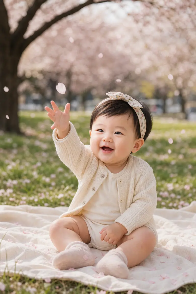 벚꽃 그늘 아래 첫봄