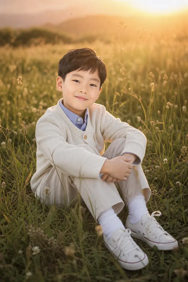 황금빛 잔디 들판