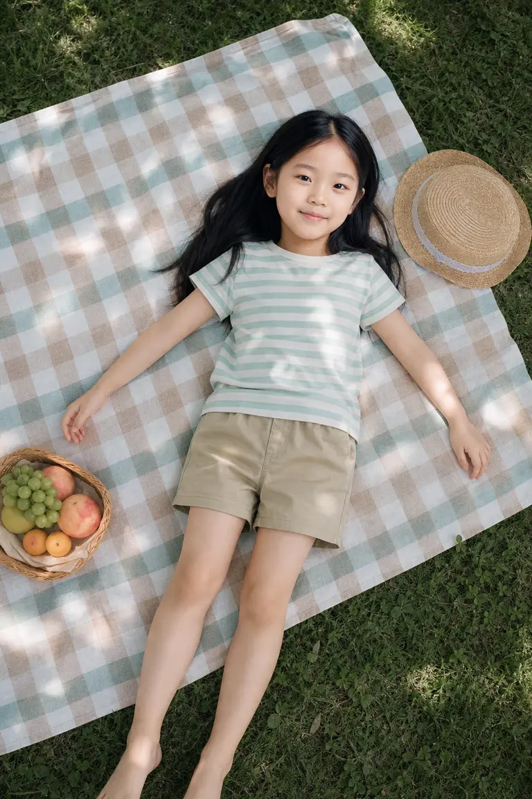 여름 피크닉 탑다운