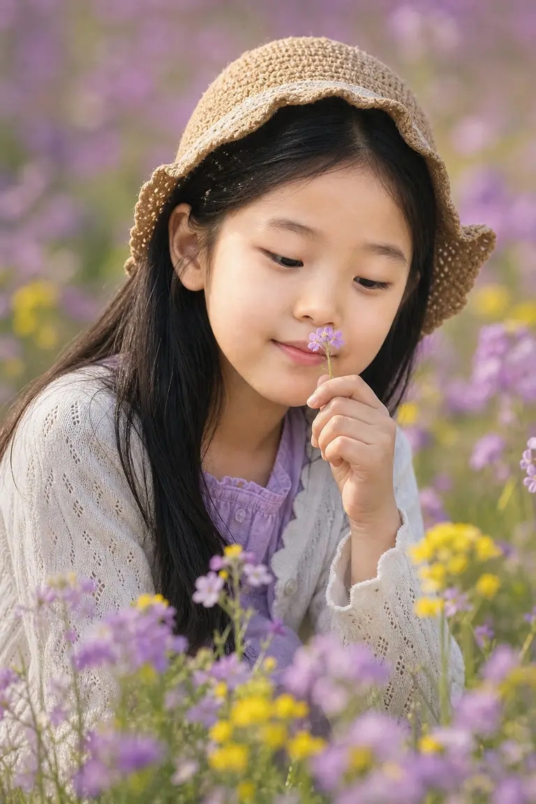 들꽃 클로즈업