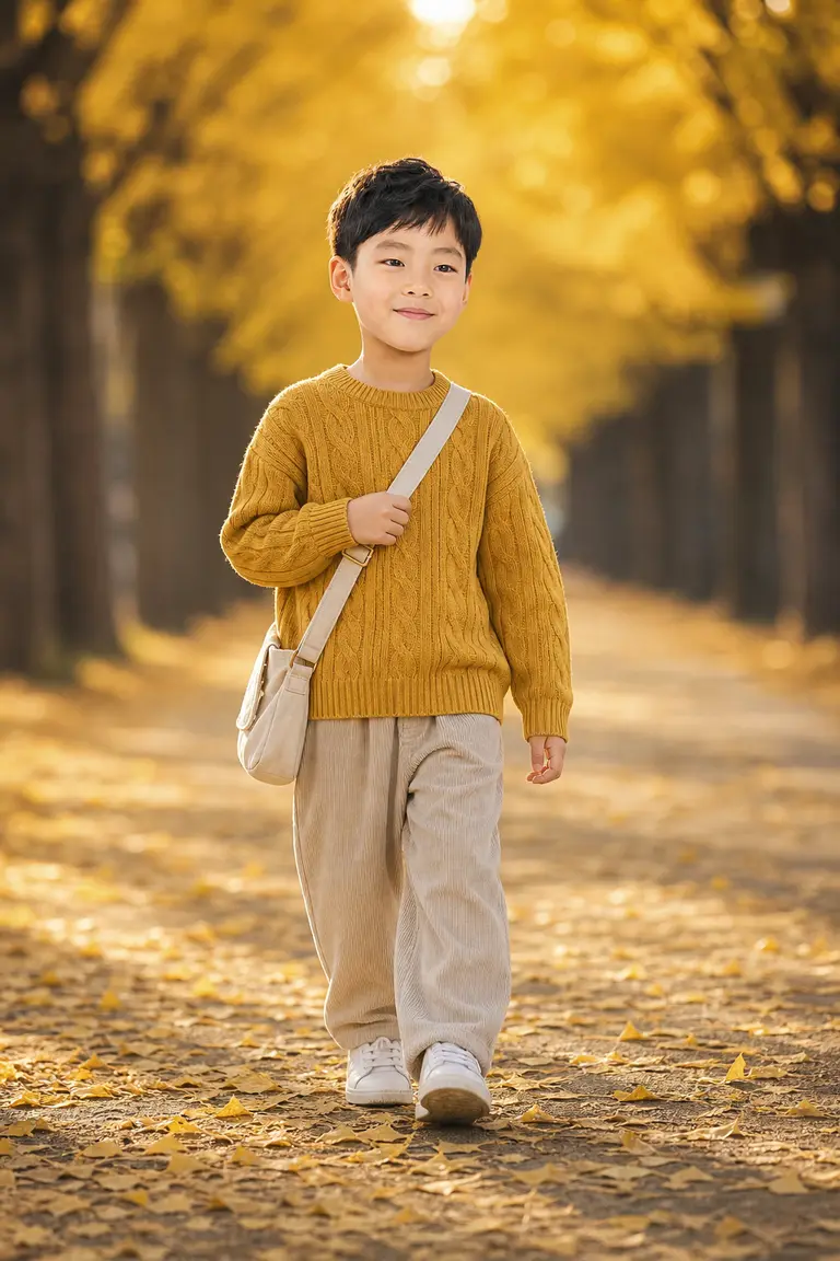 은행나무 골든 터널