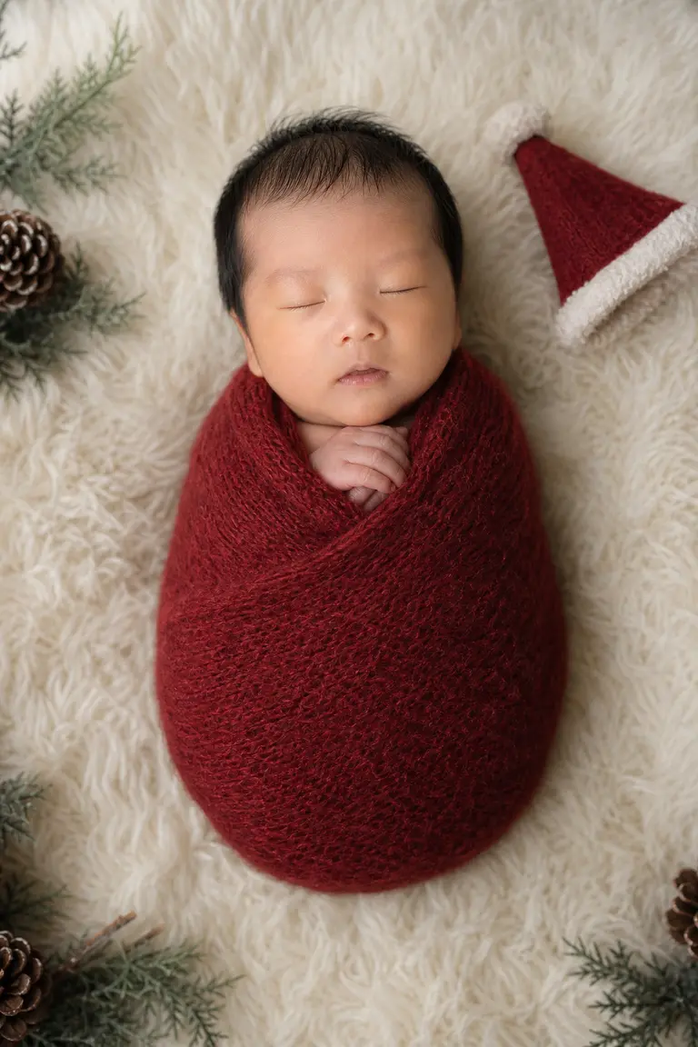 레드 산타 스와들 탑다운