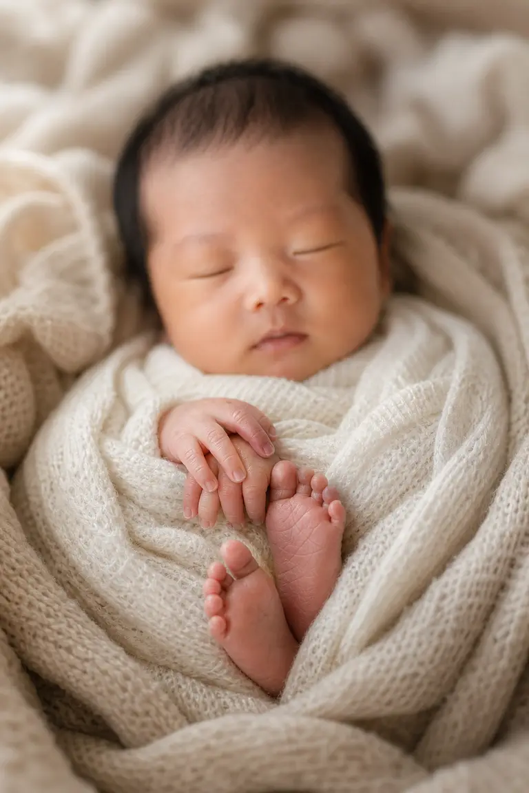 겨울 손발 디테일