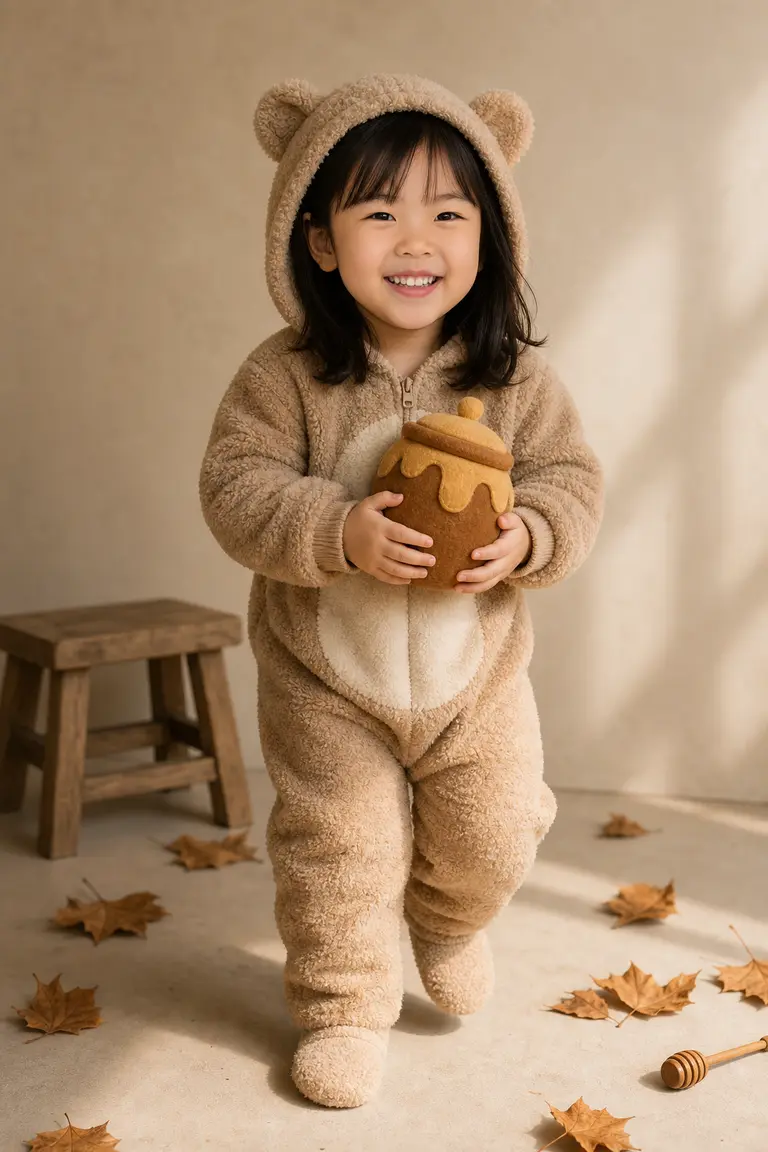 꿀단지 아기곰 전신컷