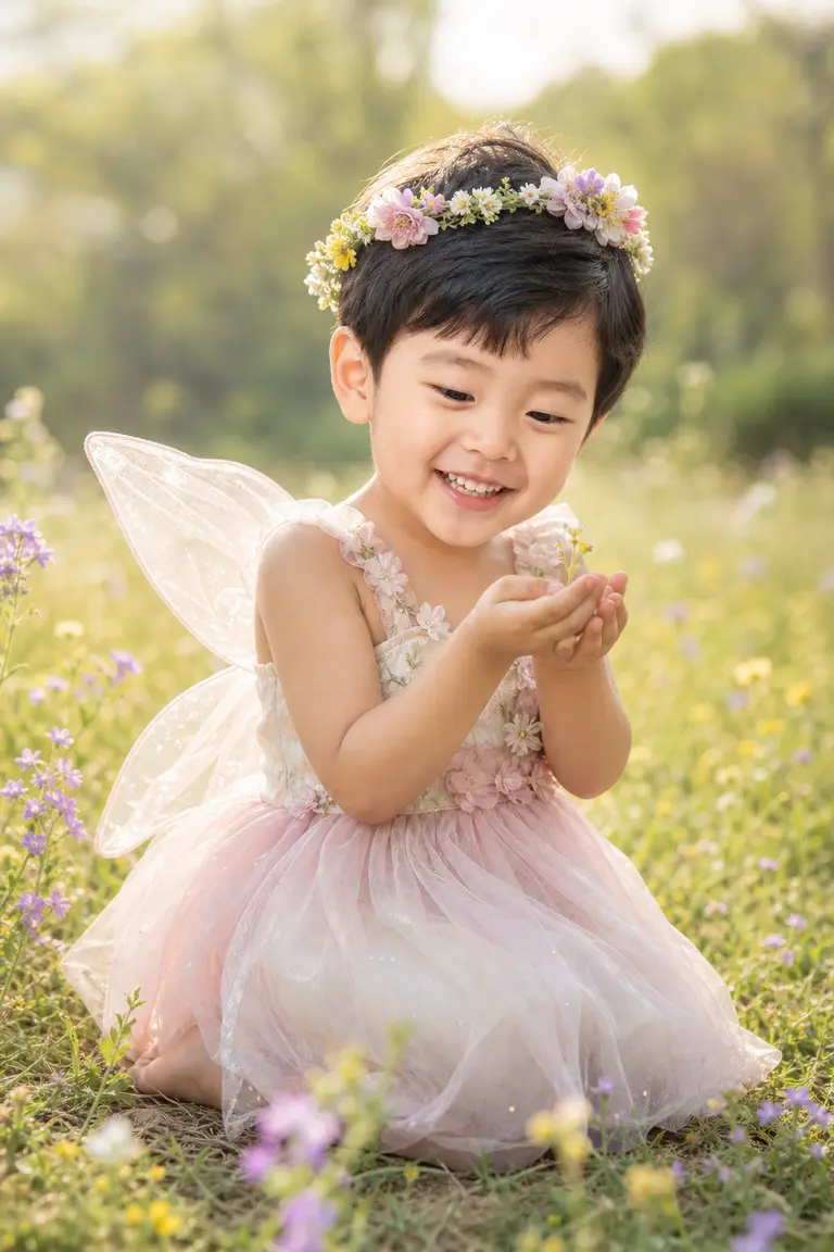 봄꽃 요정의 들판