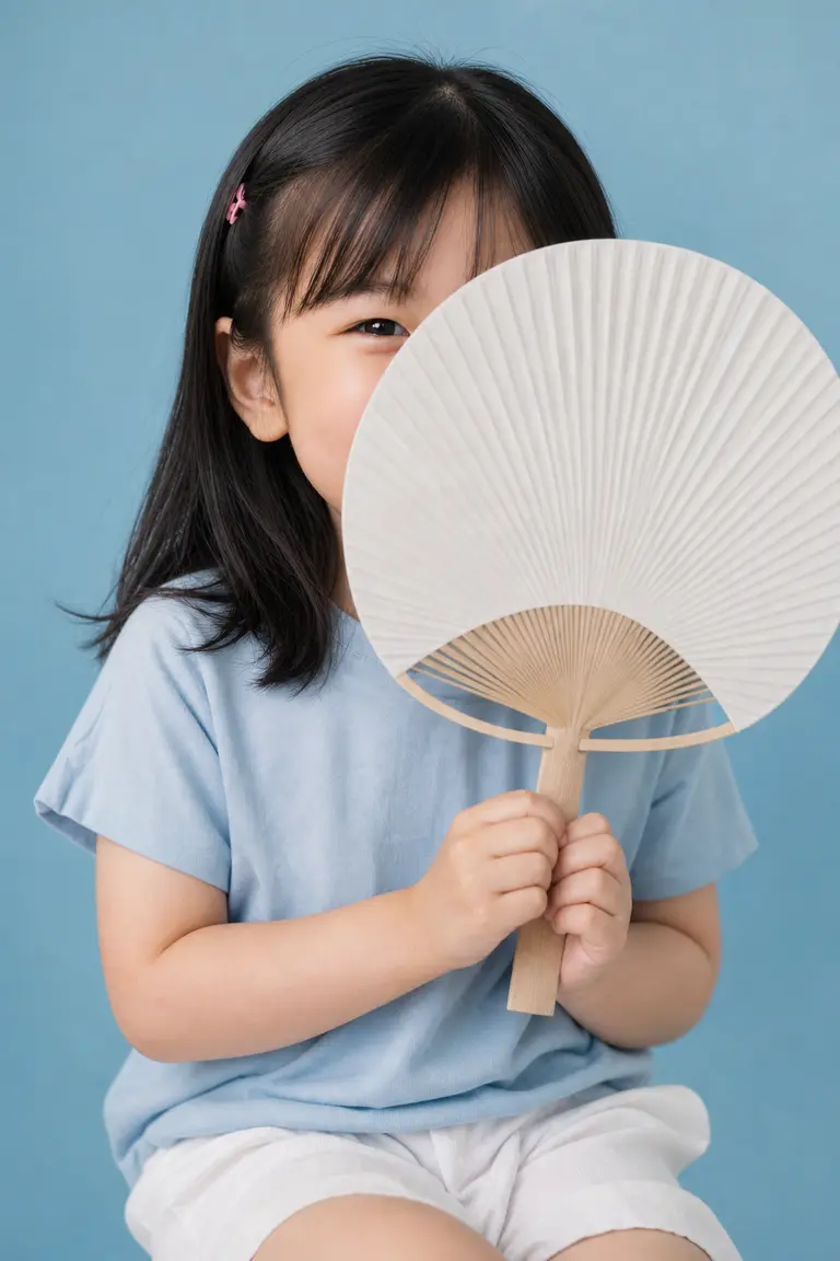 시원한 블루 실내 스튜디오