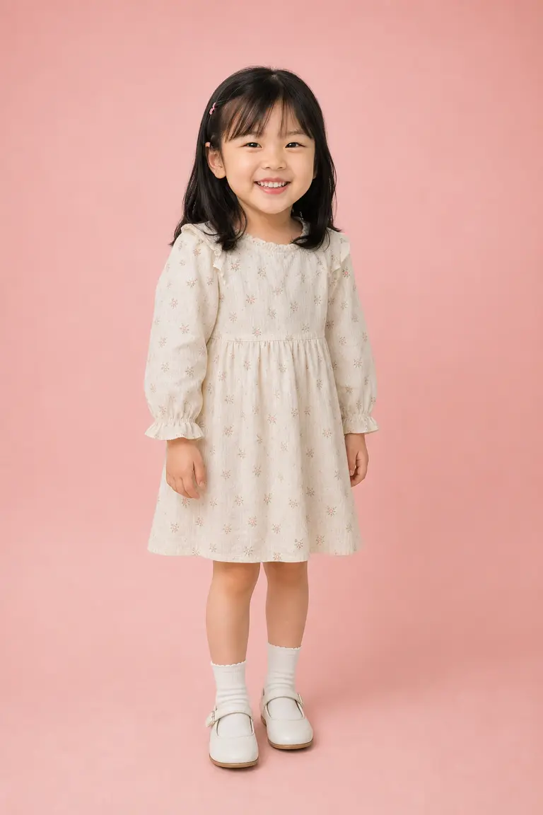 블러시 전신 스탠딩