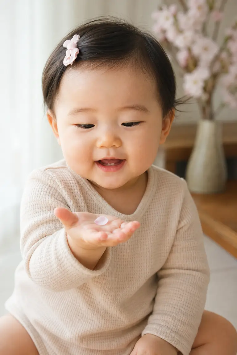 창가 햇살 클로즈업