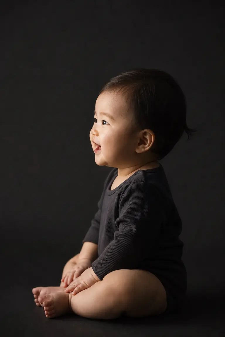 차콜 로우키 측면