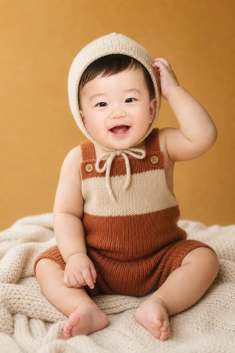 머스타드 가을무드 보닛