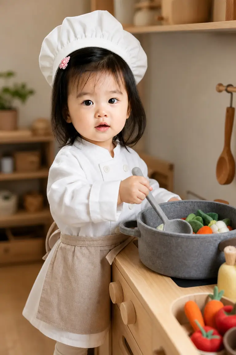 셰프 요리 중!