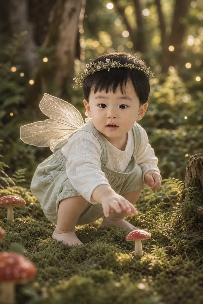 버섯 마법숲의 숲속 요정