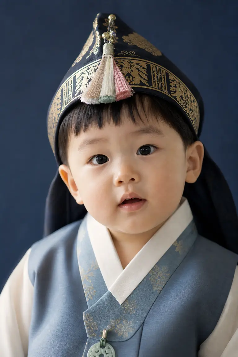 굴레 클로즈업 (여아)