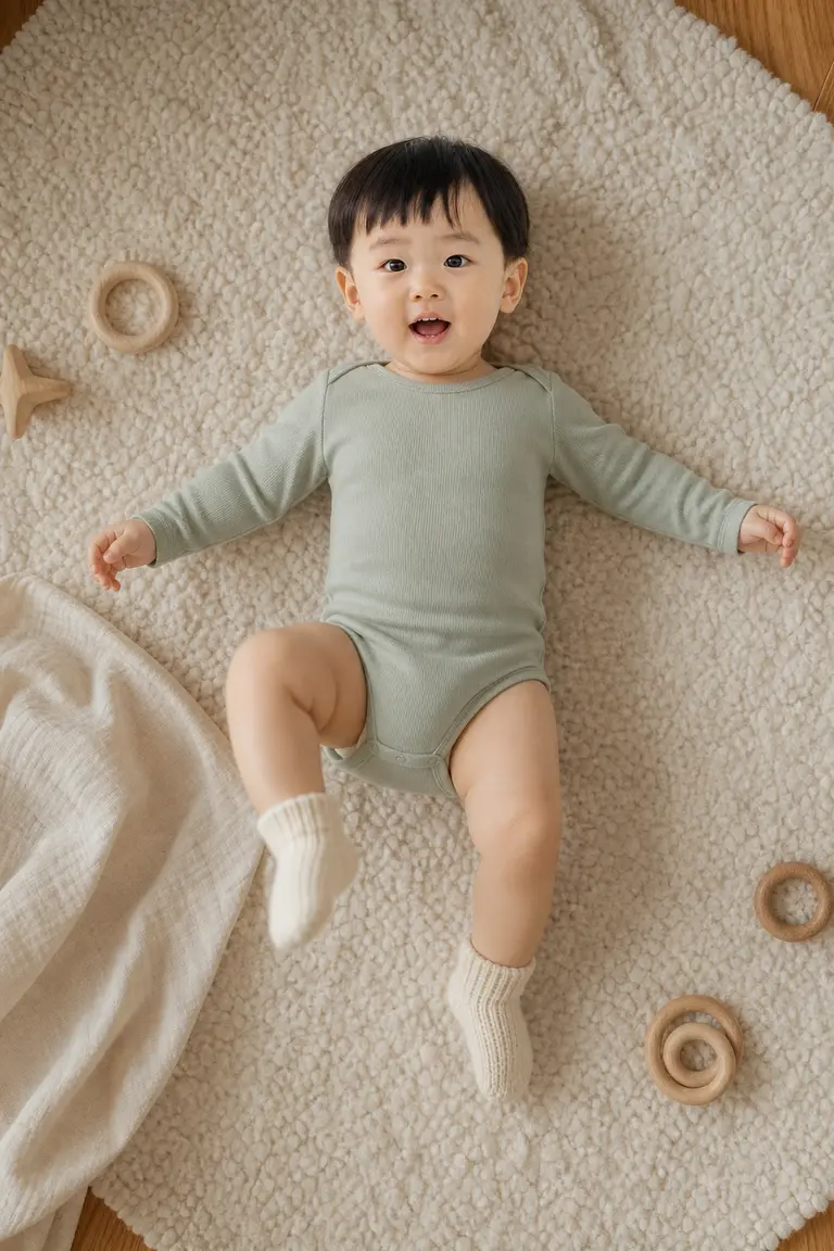 탑다운 러그 위 놀이